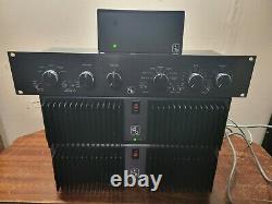 DB Systems DB-1 preamp, Tone Control, DB-2 Power Supply, and DB-6A and DB-6M amps