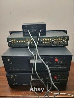 DB Systems DB-1 preamp, Tone Control, DB-2 Power Supply, and DB-6A and DB-6M amps