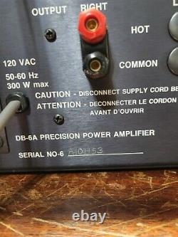 DB Systems DB-1 preamp, Tone Control, DB-2 Power Supply, and DB-6A and DB-6M amps