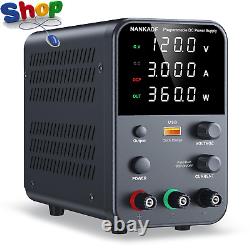 DC Power Supply (0 120V, 0 3A) Adjustable, Switching Power Supply