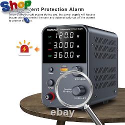 DC Power Supply (0 120V, 0 3A) Adjustable, Switching Power Supply
