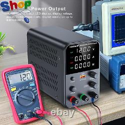 DC Power Supply (0 120V, 0 3A) Adjustable, Switching Power Supply