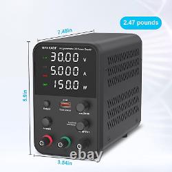 DC Power Supply (0 30V, 0 5A) Adjustable, Switching Power Supply