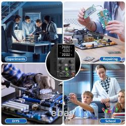 DC Power Supply Variable 0-30V 0-10A Adjustable Switching DC Regulated Bench