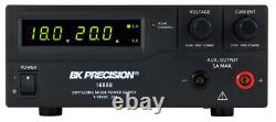 DC Precision Power Supply, Adj, 1ch -1v-18v- 0-20a -b&k Precision Bk1688b