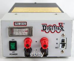 Digitrax PS2012 20 Amp Power Supply For N HO G Model Trains & Locomotives