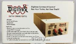 Digitrax PS2012 20 Amp Regulated Power Supply for N, HO & G Scale, LN/BX