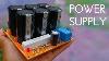 Diy Class Ab Amplifier Power Supply Using 6 Capacitor With Softstart