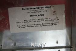 Duracomm Power Supply 13.8vdc 75amp Model Rm-7512