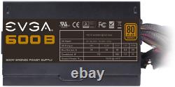 EVGA 600 B1 80+ BRONZE 600W Computer PC Power Supply PSU High AMP Rail Design