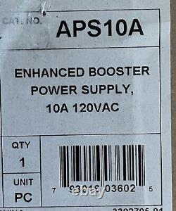 Edwards Aps-10a 10 Amp 4 Ckt 120vac Fire Alarm Auxilary Power Supply Panel New