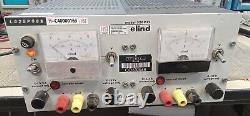 Elind 32DP32 DUAL REGULATED POWER SUPPLY 32V 3.2 Amp Made ITALY