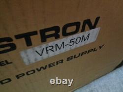 Estatenew Astron Vrm-50m 50 Amp Adjustable DC Power Supply Rack Mount Vu Meters