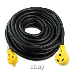 Everdevelop Electrical RV 30 Amp X 50' Power Supply Cord