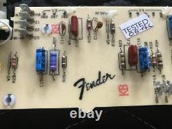 FENDER 68 Custom Deluxe Reverb PR 239 Board and Power Supply Guitar AMP WORKING