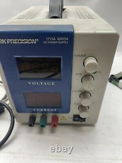 Fine Adjust Issue Bk Precision 1715a 60v / 2 Amp DC Power Supply 210 Watt 120v