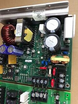 Fire Alarm Notification Power Supply, 6 Amp, Potter #PSN-64 (4) NAC