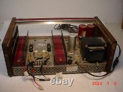 Fisher Hybryd Power Amp/Power Supply Uses 6HU8 Tubes 1965 Ambassador Console 75W