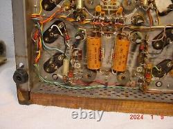 Fisher Hybryd Power Amp/Power Supply Uses 6HU8 Tubes 1965 Ambassador Console 75W