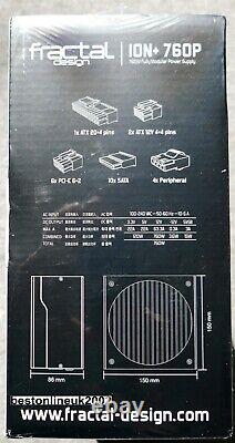 Fractal Design Ion+ 760P 80+ Platinum 760 Watt Fully Modular PSU / 80 Plus