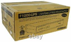 Furman F1000-UPS Uninterruptible Back-up Power Supply Regulator Condition 12 Amp
