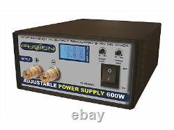 Fusion 5-15v 0-40amps 600W Adjustable Power Supply FS-PS600ADJ