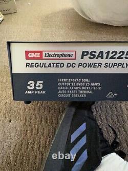GME PSM1225 35 Amp Switch Power Mode Supply 13.8V Regulated DC