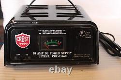 G Scale Aristocraft / Crest 10 Amp DC Power Supply CRE-55460 Black