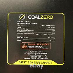 Goal Zero Yeti Fast Charge 25 AMP Power Supply (Brand New)
