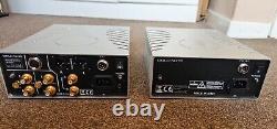 Gold Note Phono Stage pre-amplifier PH-10 and PSU-10 power supply in silver
