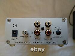 Graham Slee Reflex era gold Phono Preamp, PSU1 Power supply pre amp phono stage