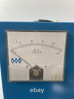 HBS DC Power Supply Model M2518FX Input AC 3 Amps/220 Volt Output DC 25 Amps