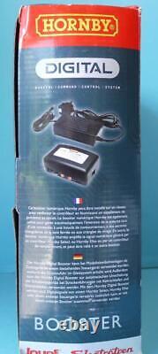 HORNBY R8239 DIGITAL POWER BOOSTER with C7024 P9300 4 AMP TRANSFORMER NEW BOXED