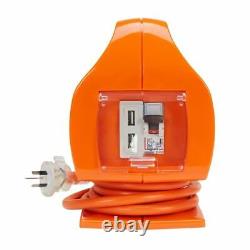 HPM 10 Amp Electrosafe Portable Powercenter With USB Charger