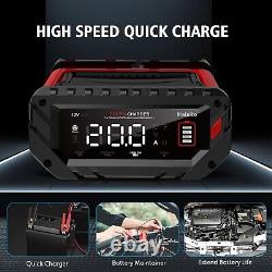 Haisito 12V 20 Amp Battery Charger and Maintainer with Built-in Power Supply