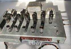 Hammond H-AO-33-1 Tube Amp and H-AO-32-1 Power supply from a PR-40 (For Parts)