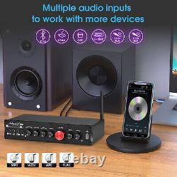 HiFi 5.1 Channel Digital Amplifier Bluetooth Receiver Home Theater Speaker Amp