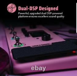 Hotone Amp Modeler & Effects Processor, (with 18V power supply) Pink-MP-100