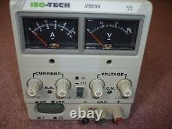 ISO-TECH IPS601A, 0-60 Volt, 0-1 Amp BENCHTOP LAB POWER SUPPLY