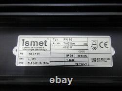 Ismet PN10 Power Supply IN 230VAC Out 24VDC 10 Amp. 240 Watt Ismet 716384/A