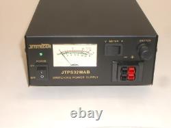 JETSTREAM JTPS32MAB 13.8VDC 30 AMP SWITCHING DC POWER SUPPLY with METER