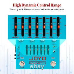 JOYO Bass Preamp Guitar Pedal Overdrive Amp Simulator Effect Pedal Power Supply