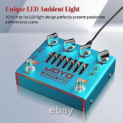 JOYO Bass Preamp Guitar Pedal Overdrive Amp Simulator Effect Pedal Power Supply