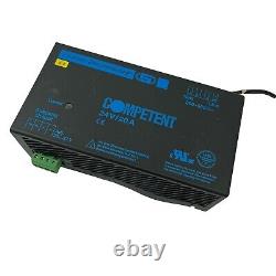 J. Schneider 149001-611013 Competent 24v 20amps Power Supply Used & Working