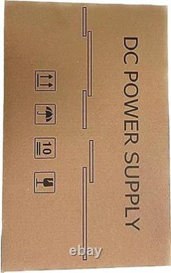 Jesverty DC Power Supply Variable, 0-120V 0-3A Adjustable Switching DC Regulated