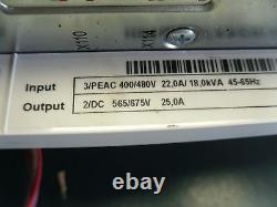 Kuka E93ce143i4b531 Power Supply Drive 22amp 400/480v Input 25amp 565/675v Outpu