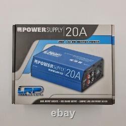 LRP RC Car Power Supply 20AMP/13.8V Dual Output #43200 OZRC AC