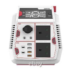Laurel 600 Portable Power Supply. 512Wh LiFePO4 battery + 600W pure sine