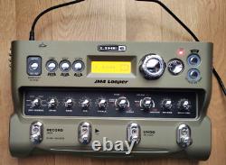 Line 6 JM4 Looper & Power Supply & Manual Jam Tracks, Amp Modelling & Effects