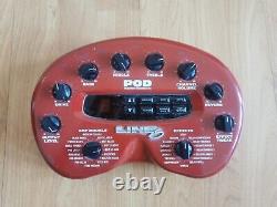 Line 6 POD 2.0 Multi-Effects and Amp Modeler with Power Supply Unit & Manual